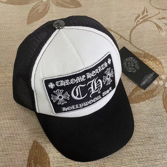 💯💕Chrome Hearts CH Hollywood Trucker Hat💯💕 - Picture 2 of 5